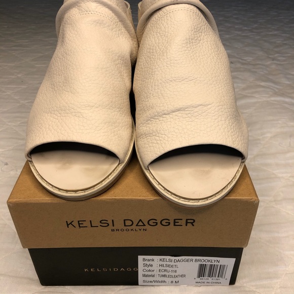 Kelsi Dagger  Bone leather sandal size 8 - Picture 6 of 6